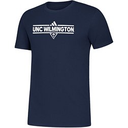 adidas Men's UNC-Wilmington  Seahawks Navy Amplifier T-Shirt