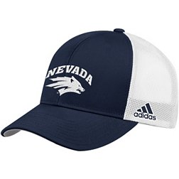 adidas Men's Nevada Wolf Pack Blue Structured Adjustable Trucker Hat