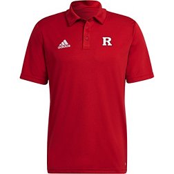 adidas Men's Rutgers Scarlet Knights Scarlet Entrada Polo
