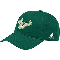 adidas Men's South Florida Bulls Green Slouch Adjustable Hat