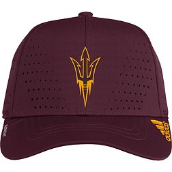 adidas Men's Arizona State Sun Devils Maroon Performance Structured Adjustable Hat