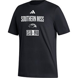 adidas Men's Southern Miss Golden Eagles Black Amplifier T-Shirt