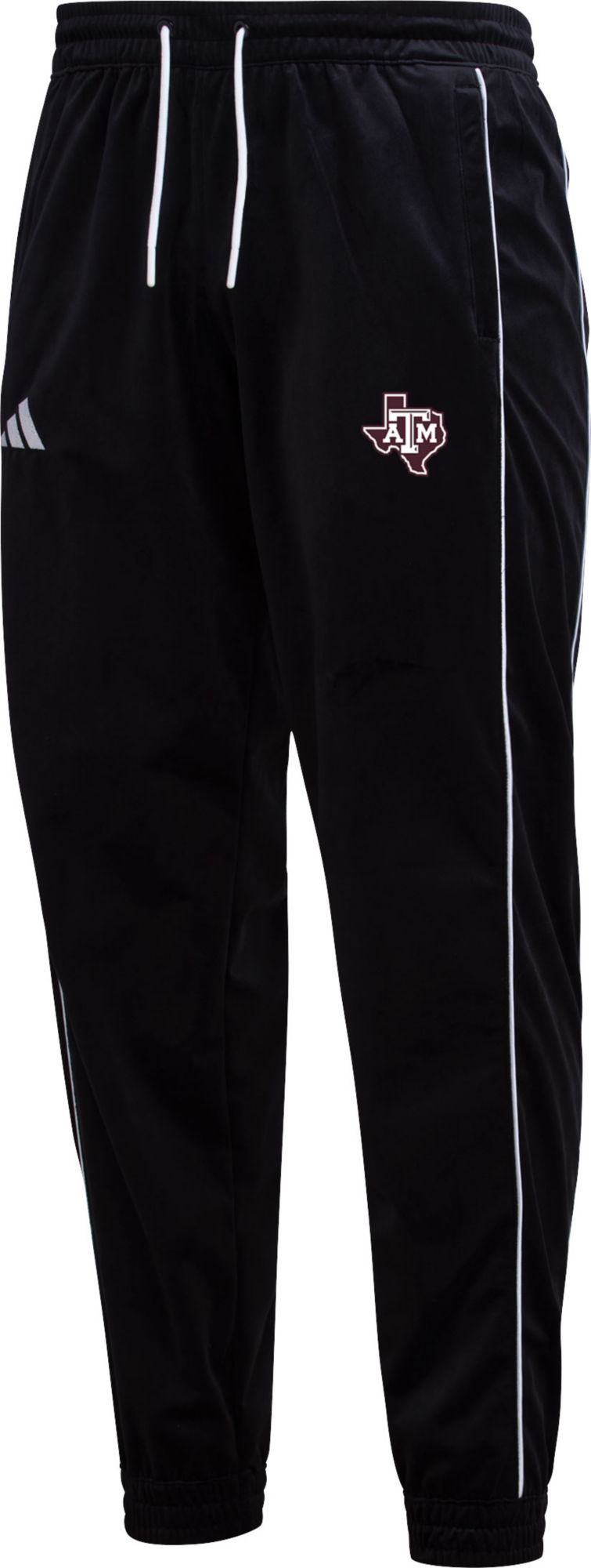 adidas Men's Texas A&amp;M Aggies Black Fashion Joggers