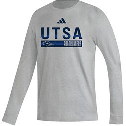 adidas Men's UT San Antonio Roadrunners Grey Fresh Long Sleeve T-Shirt