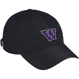 adidas Men's Washington Huskies Black Adjustable Perfect Slouch Hat