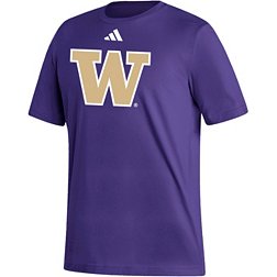 adidas Men's Washington Huskies Purple Primary T-Shirt