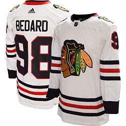 adidas Chicago Blackhawks Connor Bedard #98 ADIZERO Away Authentic Jersey