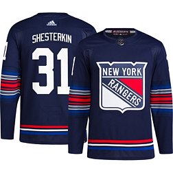 adidas Men's New York Rangers Igor Shesterkin #31 ADIZERO Alternate Authentic Jersey