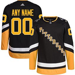 adidas Custom Pittsburgh Penguins ADIZERO Authentic Alternate Jersey
