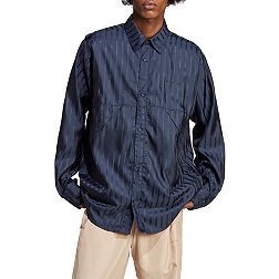 adidas Originals Men's RIFTA City Boy Long Sleeve Button Down Shirt