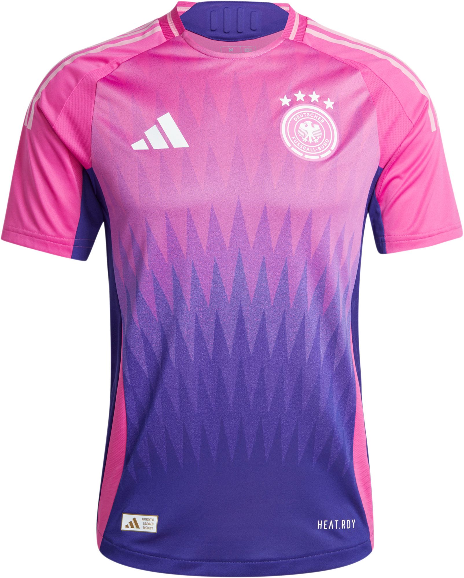 adidas Adult Germany 2024 Away Authentic Jersey - Pink