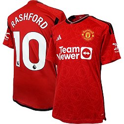 adidas Manchester United Marcus Rashford #10 2023 Home Authentic Jersey