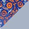 Silver/Orange/Blue