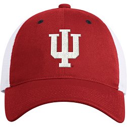 adidas Men's Indiana Hoosiers Crimson Slouch Adjustable Trucker Hat