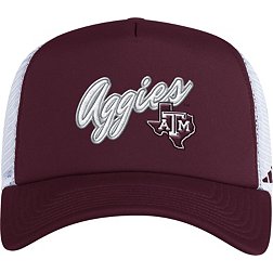 adidas Men's Texas A&M Aggies Maroon Foam Trucker Hat