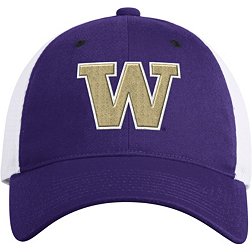 adidas Men's Washington Huskies Purple Slouch Adjustable Trucker Hat