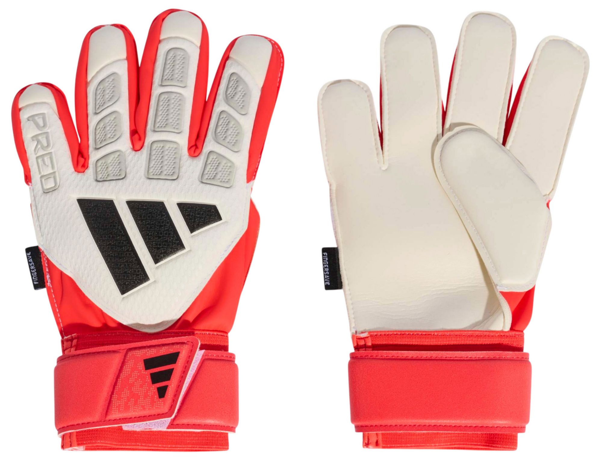 adidas Youth Predator Match Fingersave Goalkeeper Gloves