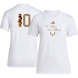 adidas Women's 2023 Ballon d'Or Messi Rings White T-Shirt