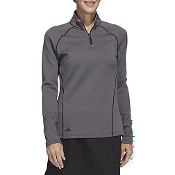 adidas Women's 1/4 Zip Golf Sweatshirt Pullover