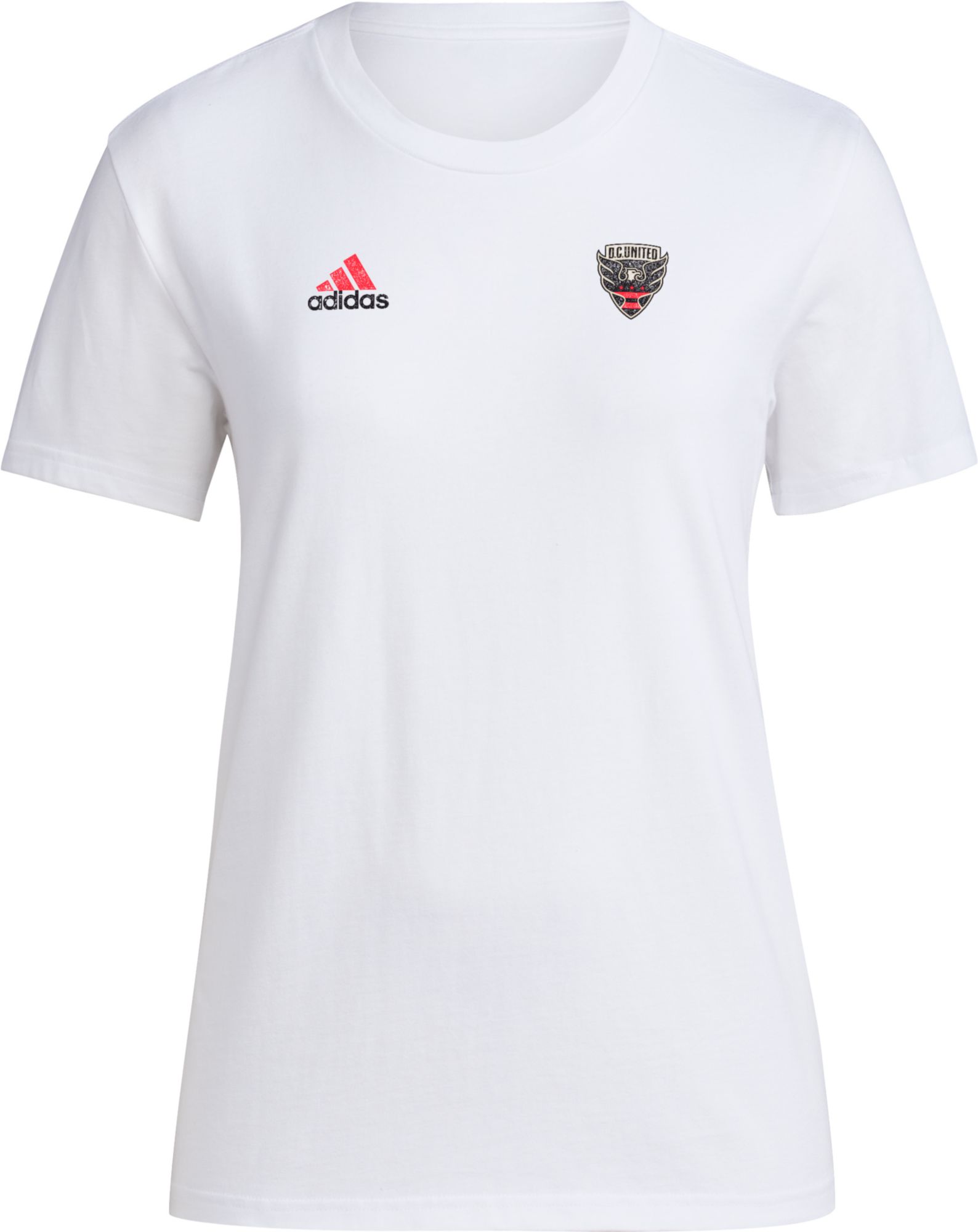 adidas Women's D.C. United 2024 Local Stoic White T-Shirt