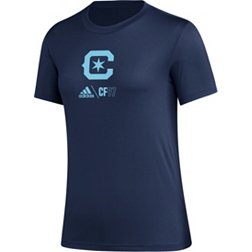 adidas Women's Chicago Fire Icon Navy T-Shirt