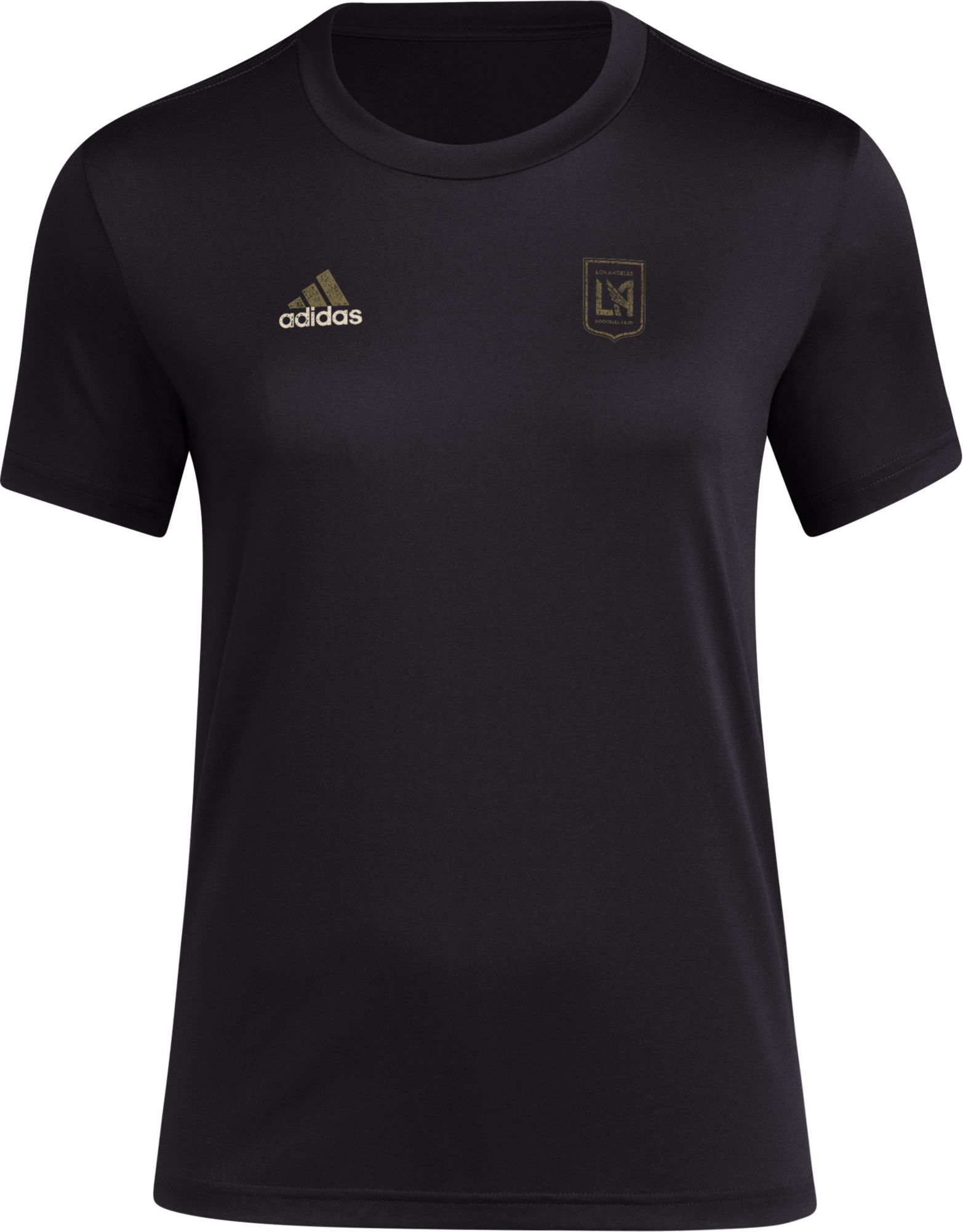 adidas Women's Los Angeles FC 2024 Local Stoic Black T-Shirt