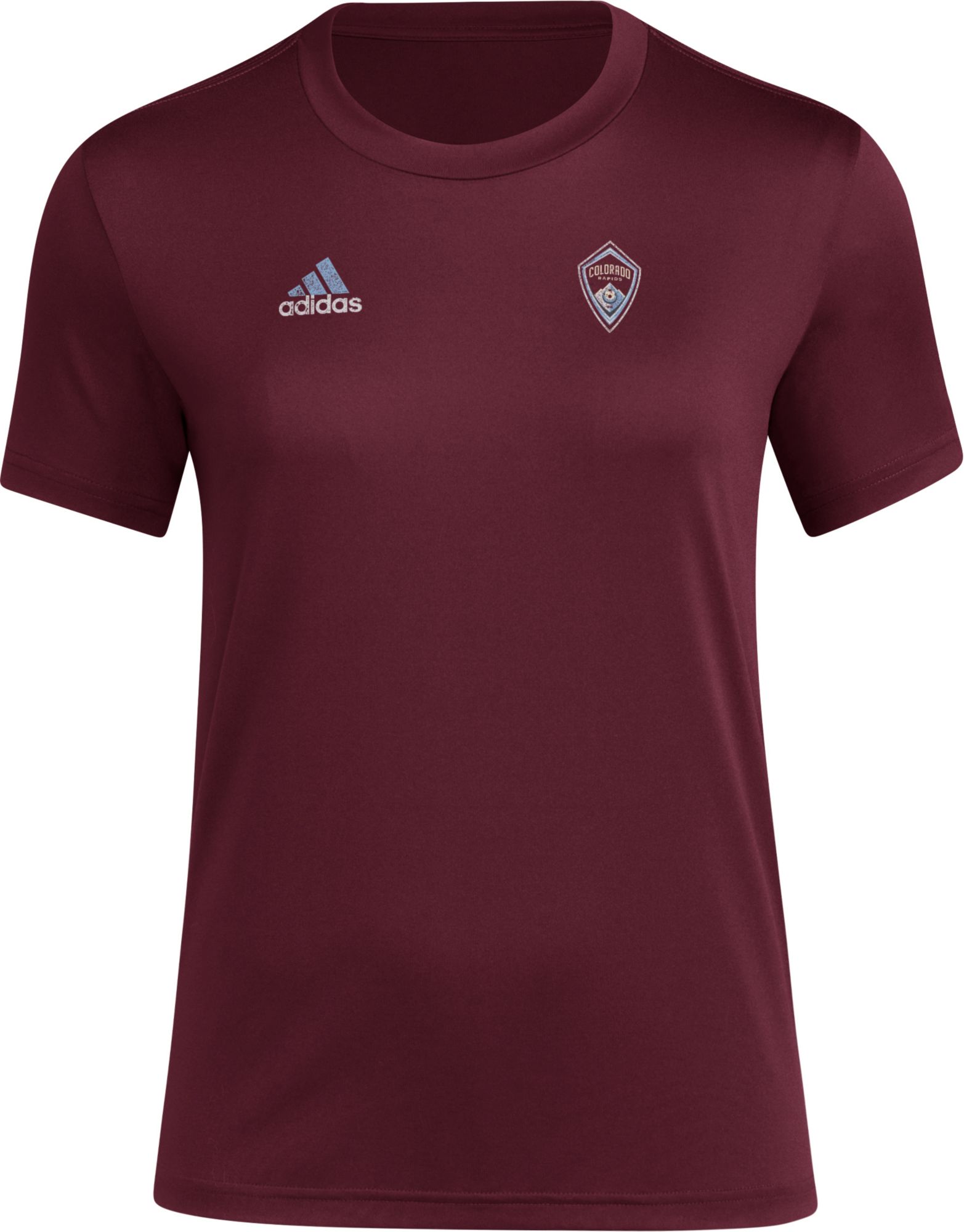 adidas Women's Colorado Rapids 2024 Local Stoic Red T-Shirt