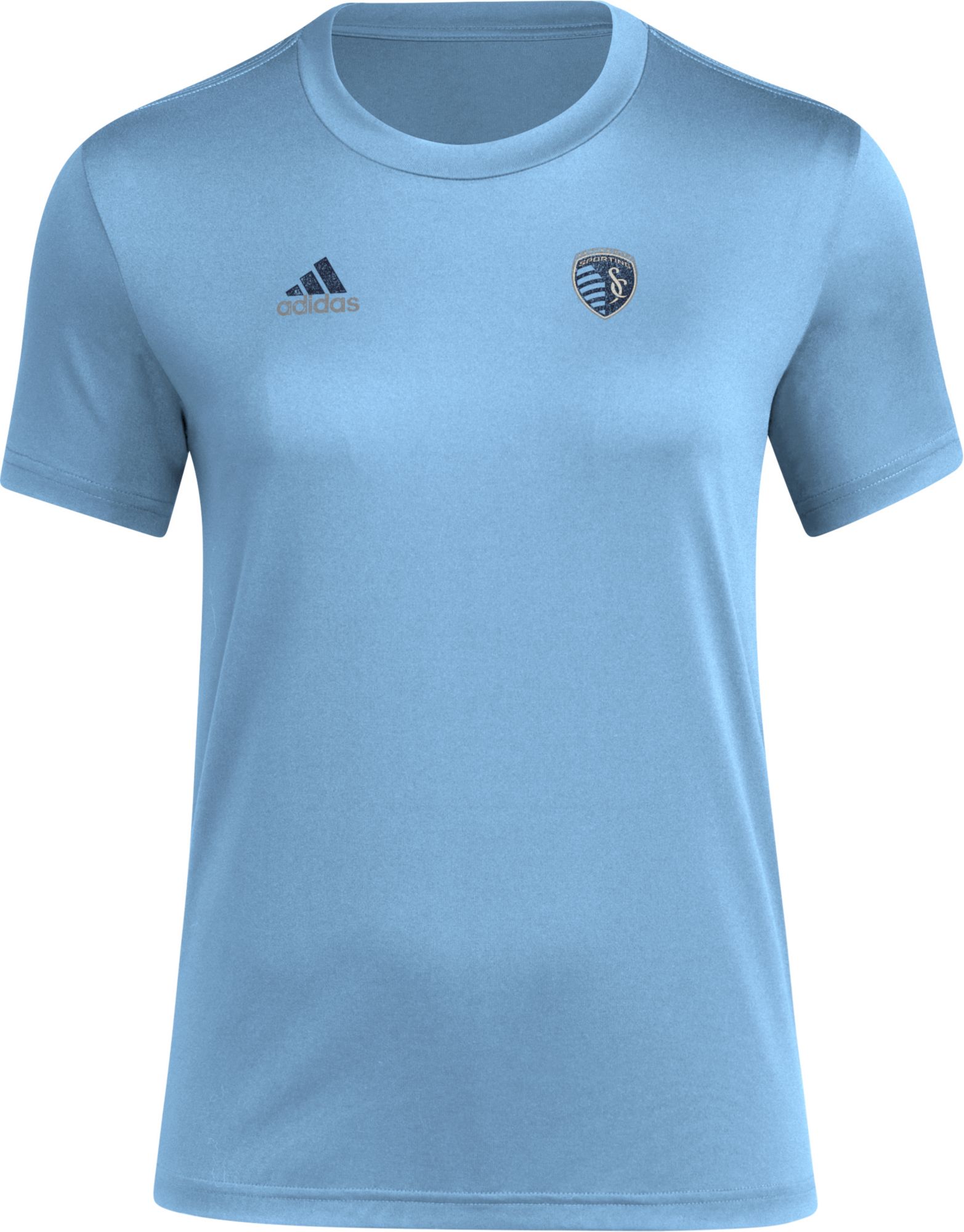 adidas Women's Sporting Kansas City 2024 Local Stoic Blue T-Shirt