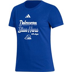 adidas Women's Delaware Fightin' Blue Hens Blue Amplifier T-Shirt