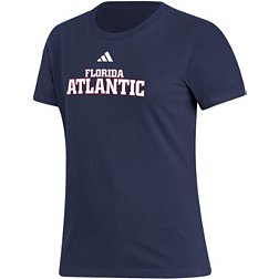 adidas Women's Florida Atlantic Owls Blue Fresh T-Shirt