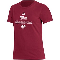 adidas Women's UMass Minutemen Maroon Amplifier T-Shirt