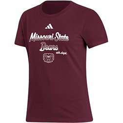 adidas Women's Missouri State Bears Maroon Amplifier T-Shirt
