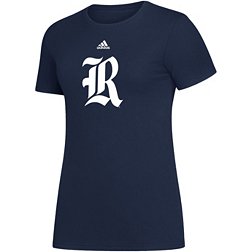 adidas Women's Rice Owls Blue Amplifier Wordmark T-Shirt