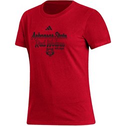 adidas Women's Arkansas State Red Wolves Scarlet Amplifier T-Shirt