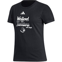adidas Women's Wofford Terriers Black Amplifier T-Shirt