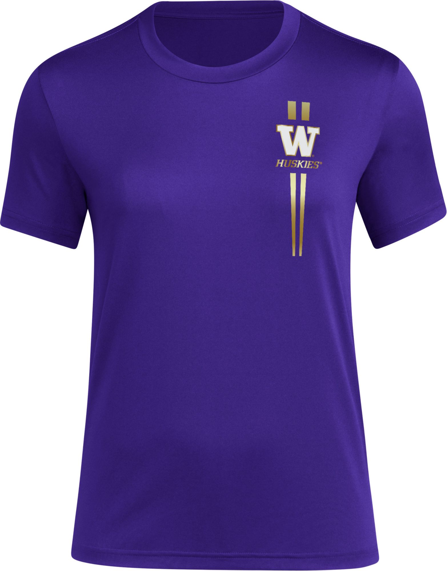 adidas Women's Washington Huskies Purple Fresh T-Shirt