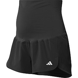 adidas Women's Pacer Woven Stretch Training Maternity Shorts