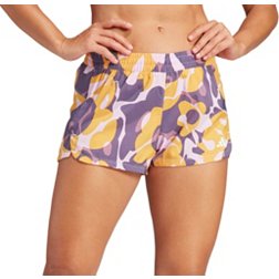 adidas Women's Pacer Train Essentials Floral-Print Woven Shorts