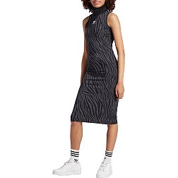 adidas Originals Women's Allover Zebra Animal Print Dress