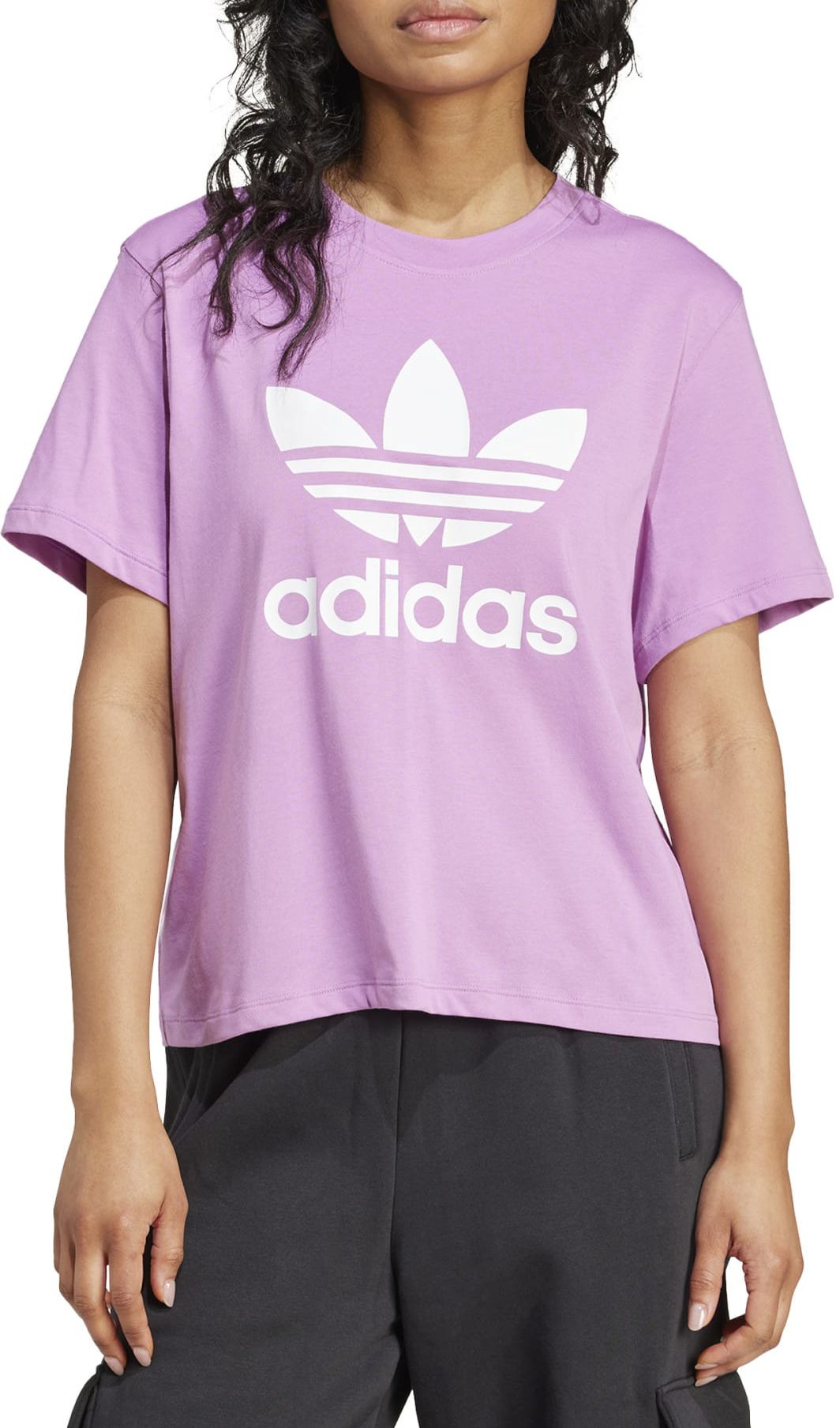 adidas Originals Women's Adicolor Trefoil Boxy T-Shirt