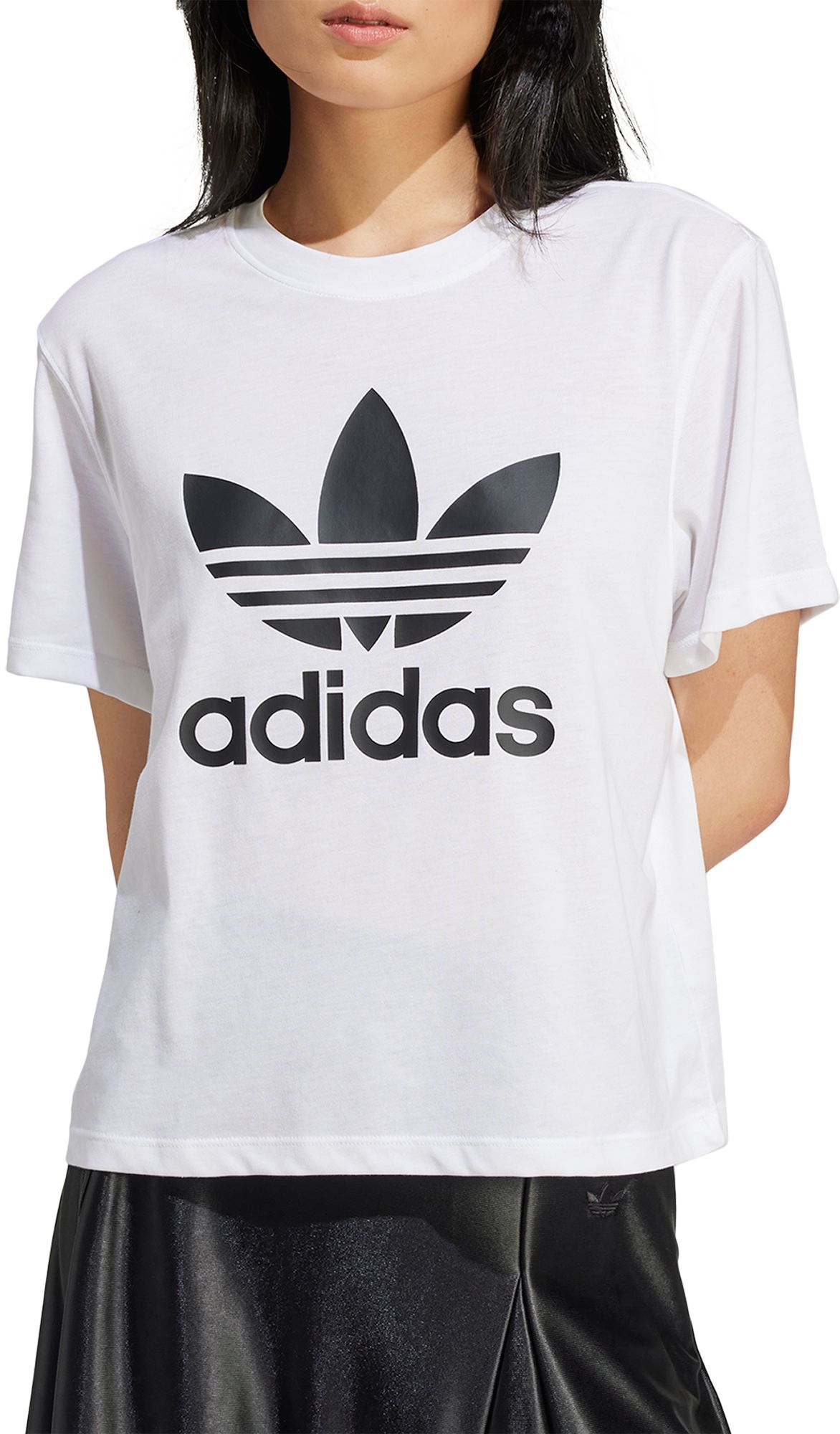 adidas Originals Women's Adicolor Trefoil Boxy T-Shirt