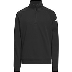 adidas Youth 1/4-Zip Long Sleeve Golf Pullover
