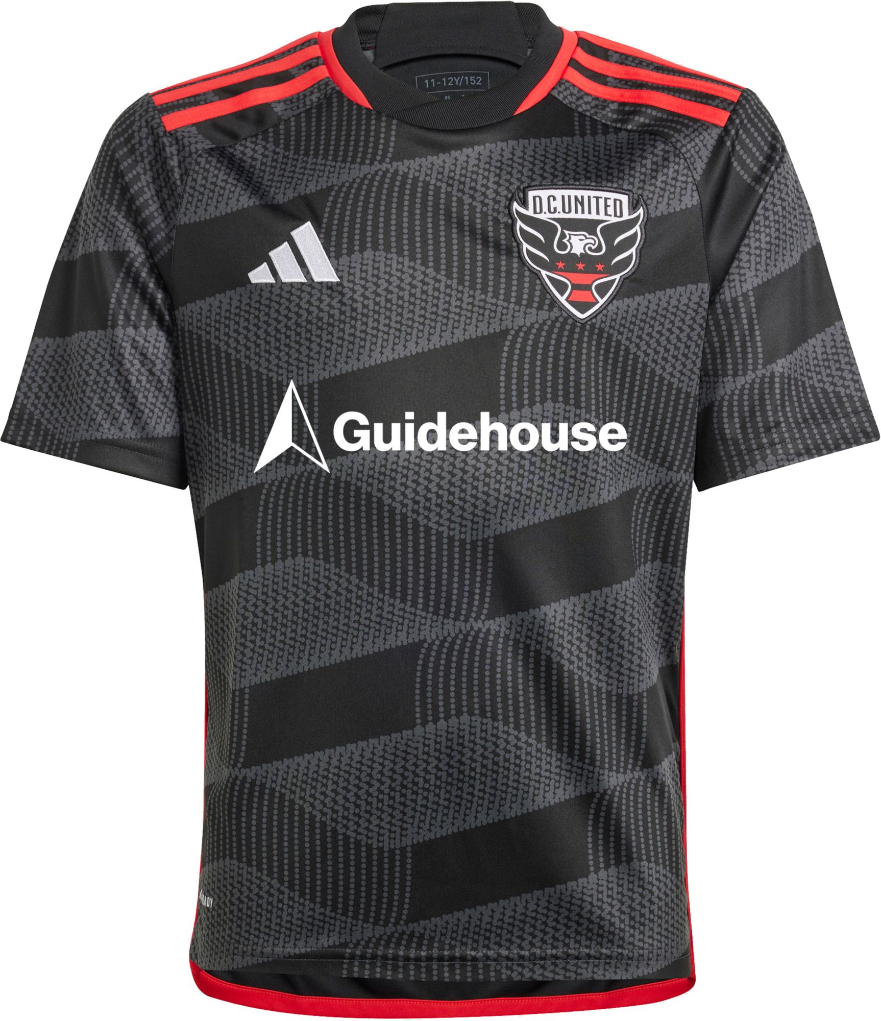 adidas Youth D.C. United 2024 Primary Replica Jersey