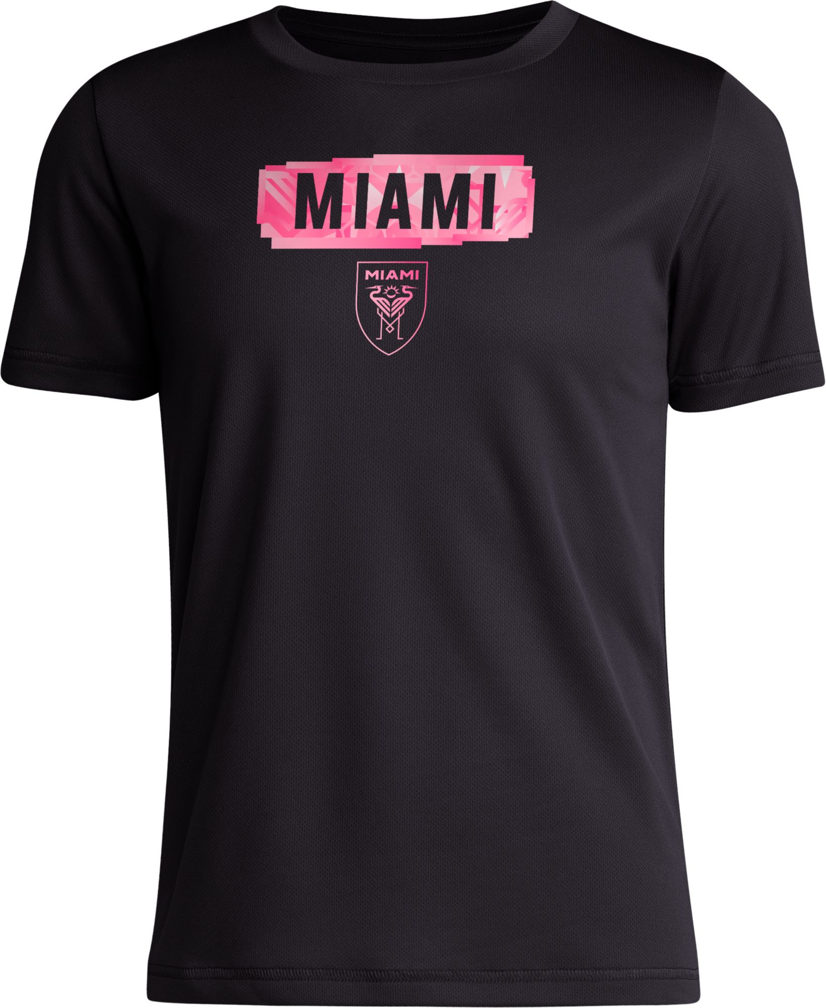 adidas Youth Inter Miami CF 2024 Local Pop Black T-Shirt