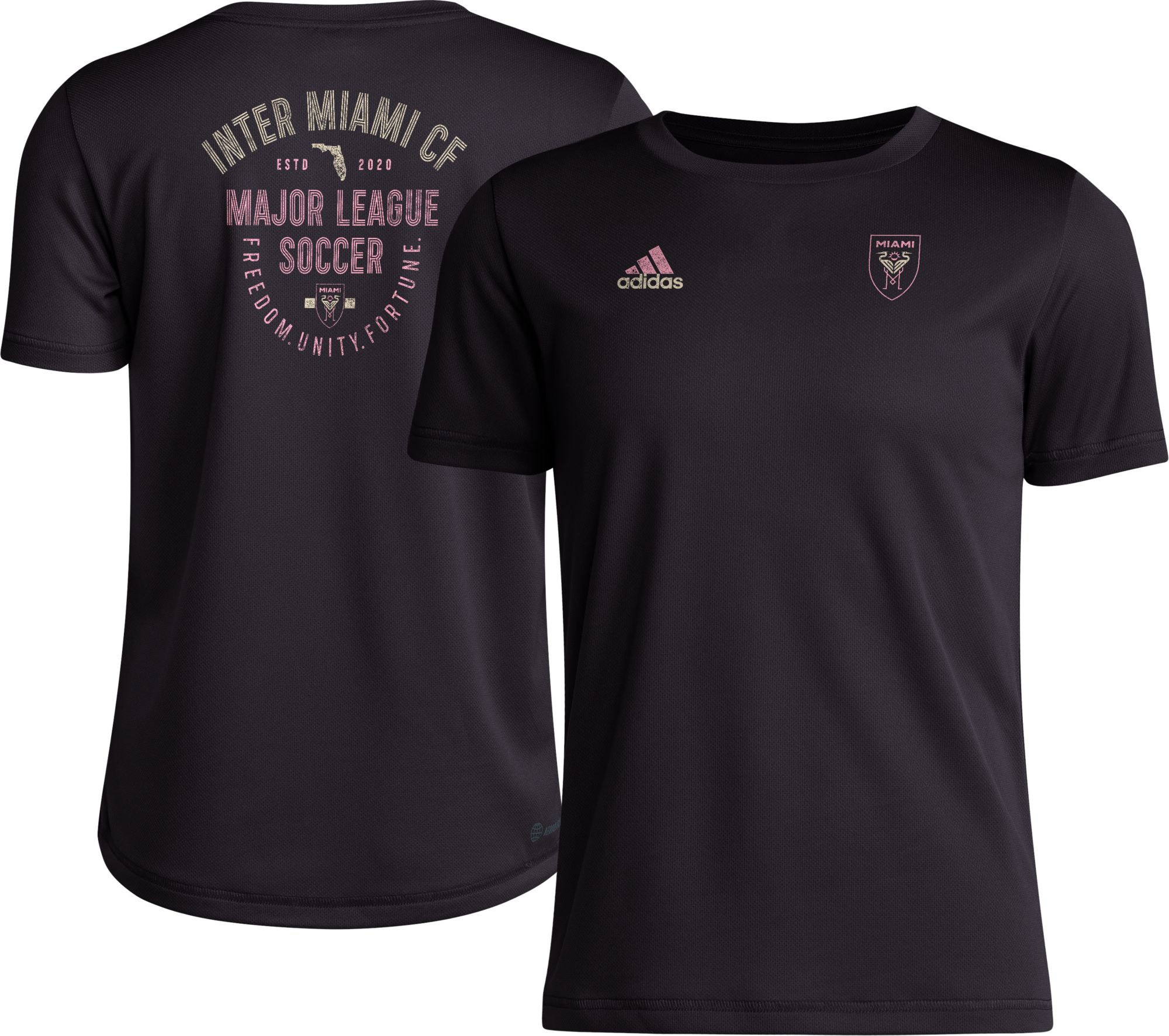 adidas Youth Inter Miami CF 2024 Stoic Black T-Shirt