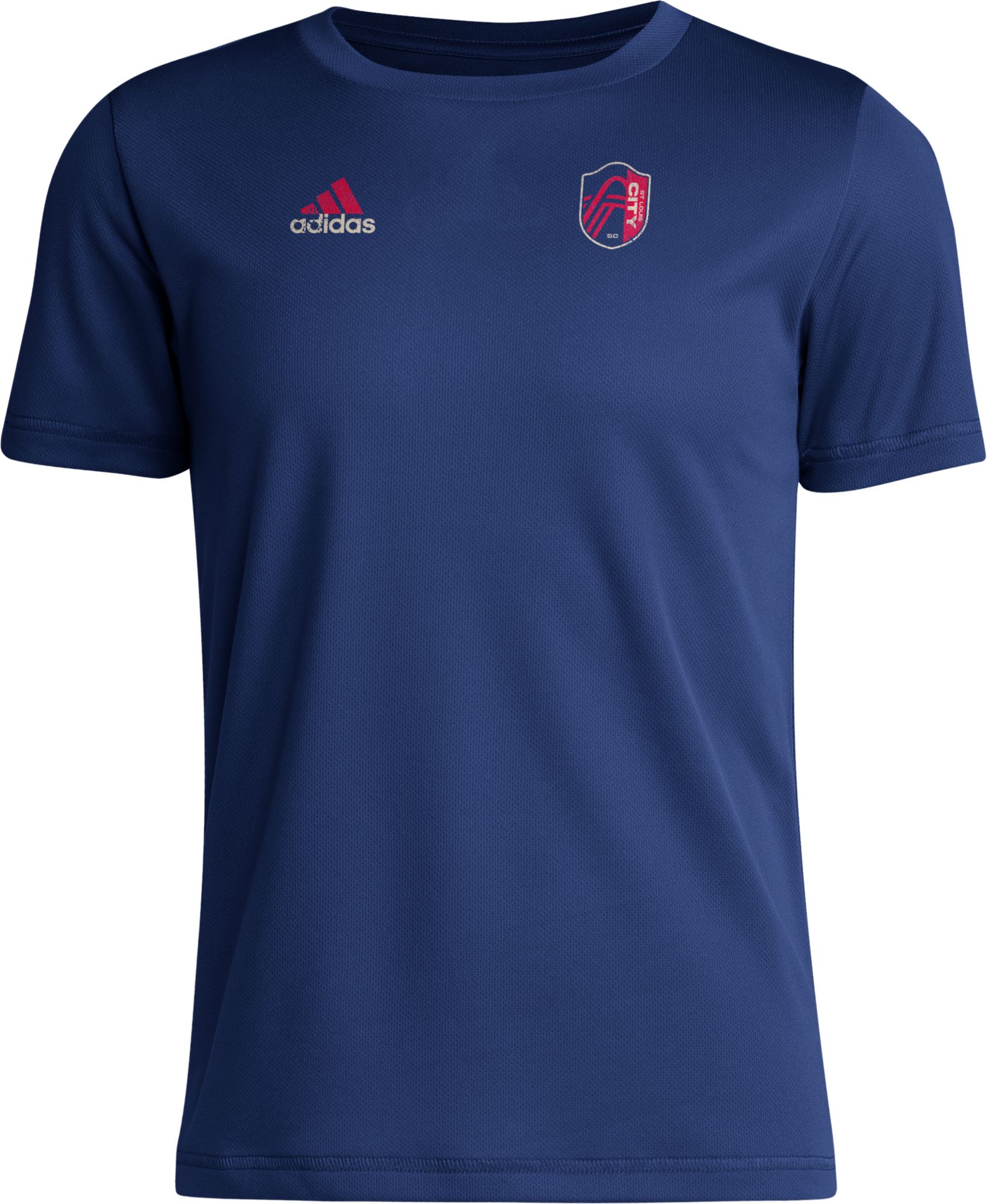 adidas Youth St. Louis City SC 2024 Stoic Navy T-Shirt