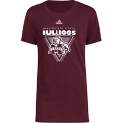 adidas Youth Mississippi State Bulldogs Maroon Fresh T-Shirt