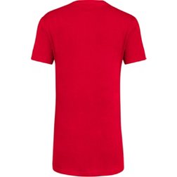 adidas Youth Nebraska Cornhuskers Scarlet Fresh T-Shirt