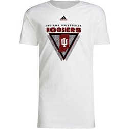adidas Youth Indiana Hoosiers White Fresh T-Shirt