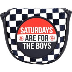 Barstool Sports Saturdays Are For The Boys Checkered Mallet Putter Headcover